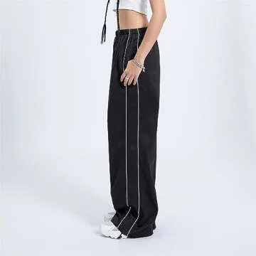 Miqil Women Baggy Parachute Pants - Trendy and Comfortable