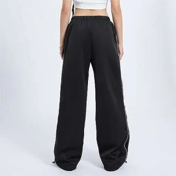 Miqil Women Baggy Parachute Pants - Trendy and Comfortable
