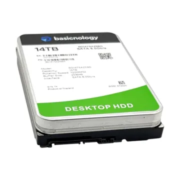 14TB 7200RPM Renewed Internal HDD with Warranty