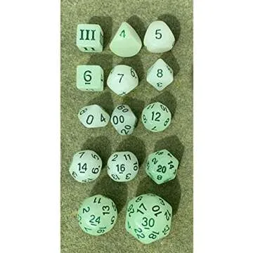 DCC Glow Dice - Chaotic Wizard: Unleash Your Inner Sorcerer with the Ultimate Glow-in-the-Dark Dice ...