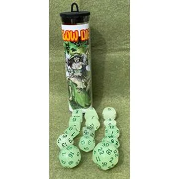 DCC Glow Dice - Chaotic Wizard for Tabletop Adventures