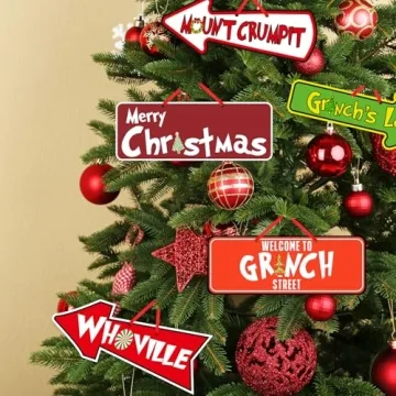 Whimsical Christmas Tree Decorations 20 Piece Set