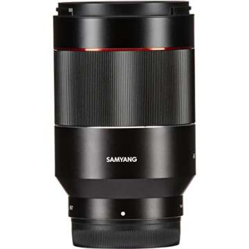 Samyang SYIO3514-E AF 35mm f/1.4 Auto Focus Wide Angle Full Frame Lens for Sony FE Mount, Black