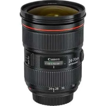 Canon EF 24-70mm f/2.8L II Lens + Full Accessory Bundle
