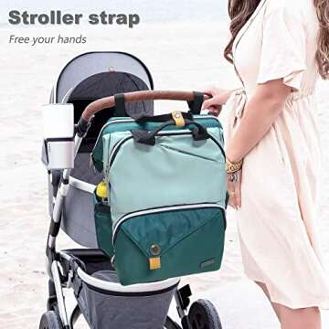 Hap Tim Large Baby Diaper Bag: Stylish & Functional Backpack