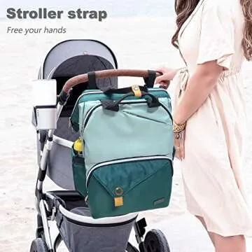 Hap Tim Large Baby Diaper Bag: Stylish & Functional Backpack
