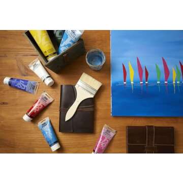 Pebeo Studio Acrylics High Viscosity, Fine Acrylic, 250 ml - Titanium White