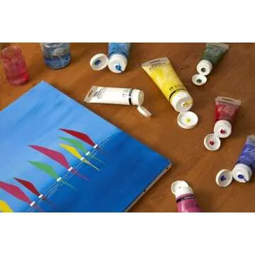 Pebeo Studio Acrylics High Viscosity, Fine Acrylic, 250 ml - Titanium White