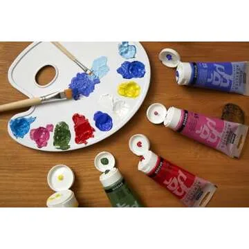 Pebeo Studio Acrylics High Viscosity, Fine Acrylic, 250 ml - Titanium White