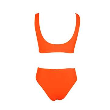 Selowin Ladies Stylish Two-Piece Tank Crop Swimsuit