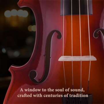 ALLSET Stradivari Violin Set for Beginners - Ready to Play