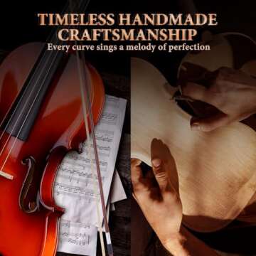 ALLSET Stradivari Violin Set for Beginners - Ready to Play