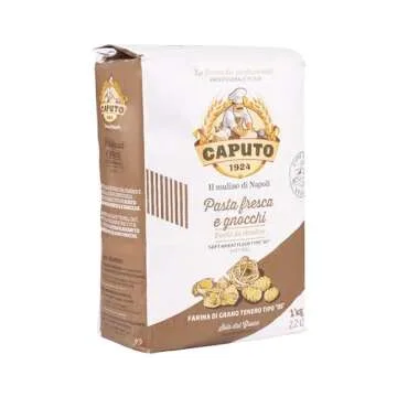 00 Antimo Caputo Pasta & Gnocchi Flour 2.2 Lb Bag- Italian Double Zero Grain Type - Extracted Wheat Blend - All Natural for Pasta Fresca Dough (2.2LB Bag)