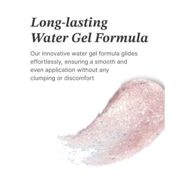 Glint Face & Body Glitter Gel (Mood Fatal, 0.1oz) - Multi-Use Makeup for Eyes, Cheeks, Body, and Hair. Rich Pigment, Long-Lasting Sparkle/Glitter for Party, Festival, Concert