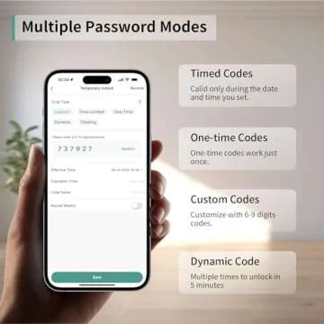IRONZON Fingerprint Door Lock Smart Door Lock with Keypad Keyless Entry Door Lock with Handle for Home Hotel Office Apartment Bedroom