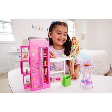 Barbie Ultimate Pantry Playset with Doll & 25+ Accessories