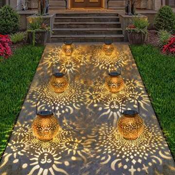 Go2garden Solar Lanterns for Outdoor Charm and Gifts