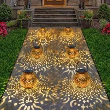 Go2garden Solar Lanterns for Outdoor Charm and Gifts