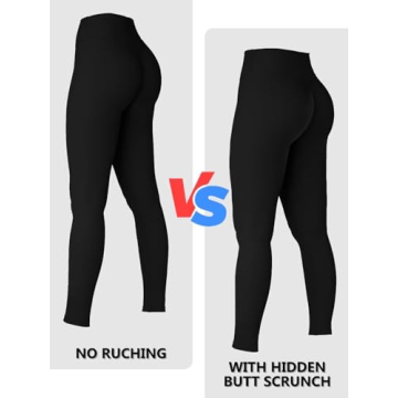 Sunzel Invisible Butt Scrunch Leggings - Perfect for Workouts