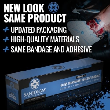 Saniderm Tattoo Aftercare Bandage for Quick Healing