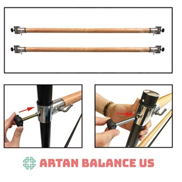Artan Balance Portable Ballet Barre for Home Studio