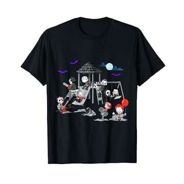 Horror Clubhouse in Park Halloween Costume Gift T-Shirt