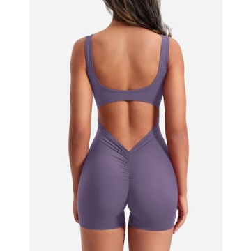 YEOREO One-Piece Workout Jumpsuit for Women