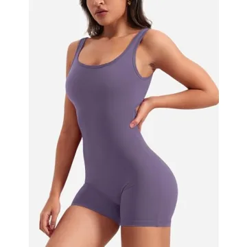 YEOREO One-Piece Workout Jumpsuit for Women