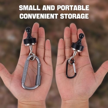 ECOSHIRE Magnetic Hooks for Camping and Home Organization