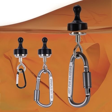 ECOSHIRE Magnetic Hooks for Camping and Home Organization
