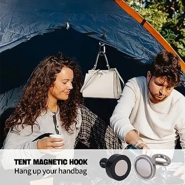 ECOSHIRE Magnetic Hooks for Camping and Home Organization