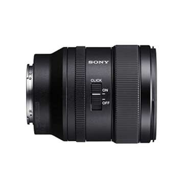 Sony E-Mount FE 24mm F1.4 GM Full Frame Wide-Angle Prime Lens (SEL24F14GM), Black (Renewed)