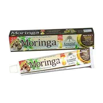 Moringa Essential Toothpaste - 100% Fluoride Free, 200 g for Fresh Breath