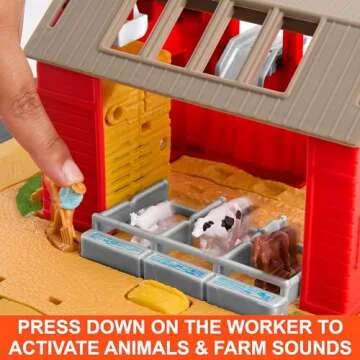 Matchbox Action Drivers Farm Adventure Playset for Kids