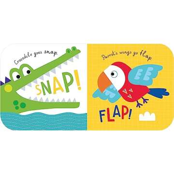 Sensory Snuggables Roar! Hand-Puppet Cloth Book