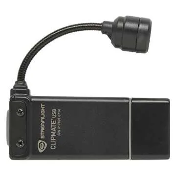 Streamlight 70-Lumen USB Clip-On Work Light for Hands-Free Use