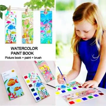 YXOTJHS Kids Water Color Paint Sets, Pocket Painting Fun