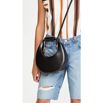 Stylish Structured Silhouette Suede Purse for Women