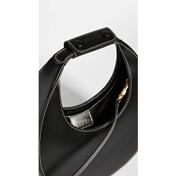 Stylish Structured Silhouette Suede Purse for Women