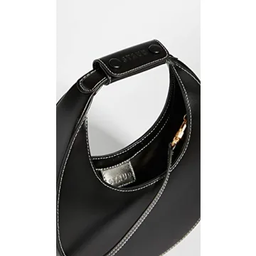Stylish Structured Silhouette Suede Purse for Women
