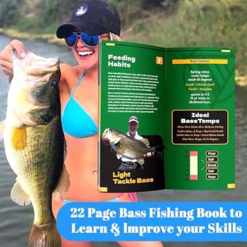 FONMANG 322-Piece Fishing Lures Kit - Complete Tackle Set for Bass Enthusiasts