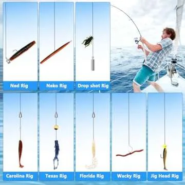FONMANG 322-Piece Fishing Lures Kit for Bass Fishing