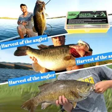 FONMANG 322-Piece Fishing Lures Kit for Bass Fishing