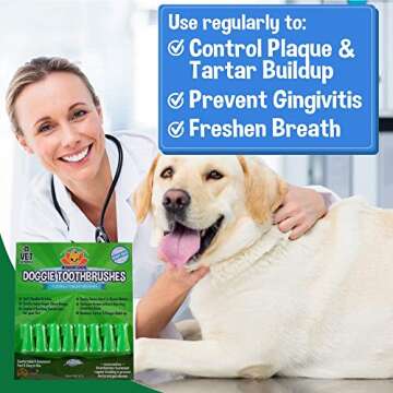 Bodhi Dog Finger Toothbrush for Dogs & Cats | Puppy Toothbrush with Soft & Flexible Silicone Bristles for Pet Dental Care | Easy Teeth Cleaning Dog Finger Toothbrush, 1 Count (Pack of 8)