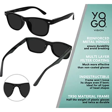 Yogo Vision Kids Polarized Sunglasses for Ages 3-10