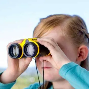 Adventure Kidz - Outdoor Exploration Kit, Children’s Toy Binoculars with Case, Flashlight, Compass, Whistle, Magnifying Glass, Backpack. Great Gift Set for Camping, Hiking, STEM, Pretend Play.