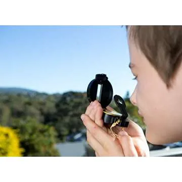 Adventure Kidz - Outdoor Exploration Kit, Children’s Toy Binoculars with Case, Flashlight, Compass, Whistle, Magnifying Glass, Backpack. Great Gift Set for Camping, Hiking, STEM, Pretend Play.