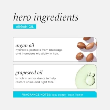 HASK ARGAN Repairing Hair Oil for shine and frizz control for all hair types, color safe, gluten free, sulfate free, paraben free - 2 Hair Oils