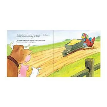 The Little Red Hen Bilingual Storybook for Young Readers