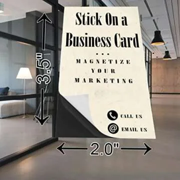 Custom Magnetic Business Card - Create Yours Today!